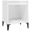 Stella Homewares Bedside Cabinets 2 pcs High Gloss White 40x35x50 cm