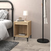 Stella Homewares Bedside Cabinet Sonoma Oak 40x35x50 cm