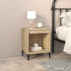 Stella Homewares Bedside Cabinet Sonoma Oak 40x35x50 cm