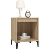 Stella Homewares Bedside Cabinets 2 pcs Sonoma Oak 40x35x50 cm