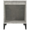 Stella Homewares Bedside Cabinets 2 pcs Concrete Grey 40x35x50 cm