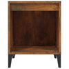 Stella Homewares Bedside Cabinets 2 pcs Smoked Oak 40x35x50 cm