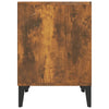 Stella Homewares Bedside Cabinets 2 pcs Smoked Oak 40x35x50 cm