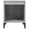 Stella Homewares Bedside Cabinet Grey Sonoma 40x35x50 cm