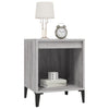 Stella Homewares Bedside Cabinets 2 pcs Grey Sonoma 40x35x50 cm