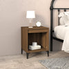 Stella Homewares Bedside Cabinets 2 pcs Brown Oak 40x35x50 cm