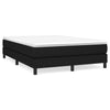 Stella Homewares Bed Frame without Mattress Black Queen Fabric