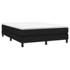 Stella Homewares Bed Frame without Mattress Black Queen Fabric
