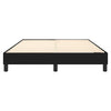Stella Homewares Bed Frame without Mattress Black Queen Fabric