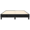 Stella Homewares Bed Frame without Mattress Black Double Velvet