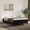 Stella Homewares Bed Frame without Mattress Black Double Velvet