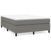 Stella Homewares Bed Frame without Mattress Dark Grey Double Fabric
