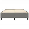 Stella Homewares Bed Frame without Mattress Dark Grey Double Fabric