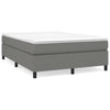 Stella Homewares Bed Frame without Mattress Dark Grey Queen Fabric