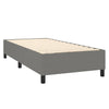 Stella Homewares Bed Frame without Mattress Dark Grey 107x203 cm King Single Fabric
