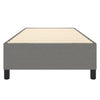 Stella Homewares Bed Frame without Mattress Dark Grey 107x203 cm King Single Fabric