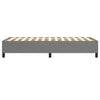 Stella Homewares Bed Frame without Mattress Dark Grey 107x203 cm King Single Fabric