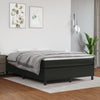 Stella Homewares Bed Frame without Mattress Black Queen Faux Leather