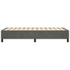 Stella Homewares Bed Frame without Mattress Dark Grey King Single Velvet