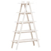Stella Homewares 5-Tier Shelf A-shape 110x40x180.5 cm Solid Wood Pine