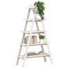 Stella Homewares 5-Tier Shelf A-shape 110x40x180.5 cm Solid Wood Pine