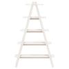 Stella Homewares 5-Tier Shelf A-shape 110x40x180.5 cm Solid Wood Pine