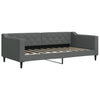 Stella Homewares Daybed with Trundle without Mattress Dark Grey 90x190 cm