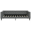 Stella Homewares Daybed with Trundle without Mattress Dark Grey 90x190 cm