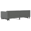 Stella Homewares Daybed with Trundle without Mattress Dark Grey 90x190 cm