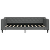 Stella Homewares Daybed with Trundle&Drawers without Mattress Dark Grey 90x190 cm