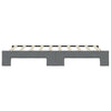 Stella Homewares Daybed with Trundle without Mattress Dark Grey 90x190 cm