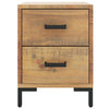 Stella Homewares Bedside Cabinets 2 pcs 36x30x45 cm Solid Wood Pine