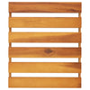 Stella Homewares 3-Tier Folding Shelf Brown 43x31x63 cm Solid Wood Acacia