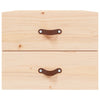Stella Homewares Wall-mounted Bedside Cabinets 2 pcs 50x36x40 cm