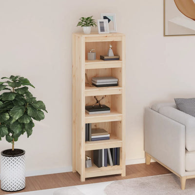 Stella Homewares Book Cabinet 50x35x154 cm Solid Wood Pine