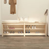 Stella Homewares Shoe Bench 160x36.5x50 cm Solid Wood Pine