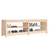 Stella Homewares Shoe Bench 160x36.5x50 cm Solid Wood Pine