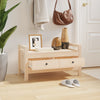 Stella Homewares Hall Bench 80x40x43 cm Solid Wood Pine