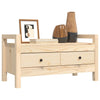 Stella Homewares Hall Bench 80x40x43 cm Solid Wood Pine