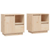 Stella Homewares Bedside Cabinets 2 pcs 50x34x50 cm Solid Wood Pine