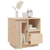 Stella Homewares Bedside Cabinets 2 pcs 50x34x50 cm Solid Wood Pine