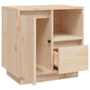 Stella Homewares Bedside Cabinets 2 pcs 50x34x50 cm Solid Wood Pine