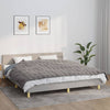 Stella Homewares Weighted Blanket Grey 155x220 cm 7 kg Fabric