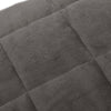 Stella Homewares Weighted Blanket Grey 155x220 cm 11 kg Fabric
