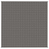Stella Homewares Weighted Blanket Grey 200x200 cm 13 kg Fabric