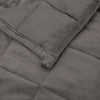 Stella Homewares Weighted Blanket Grey 200x200 cm 13 kg Fabric