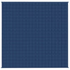 Stella Homewares Weighted Blanket Blue 200x200 cm 9 kg Fabric