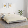 Stella Homewares Weighted Blanket Light Cream 200x200 cm 13 kg Fabric