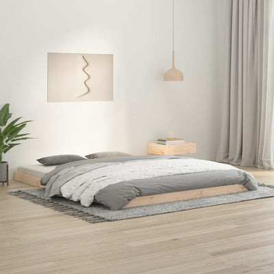 Stella Homewares Bed Frame without Mattress 150x200 cm Solid Wood Pine