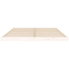 Stella Homewares Bed Frame without Mattress White 150x200 cm Solid Wood Pine